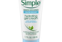 simple gel cream boost water hydrating ingredients vg hh