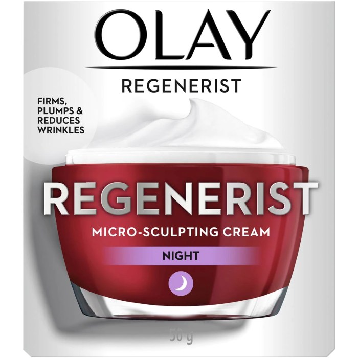 Cek Ingredients Olay Regenerist Micro-sculpting Night Moisturizer