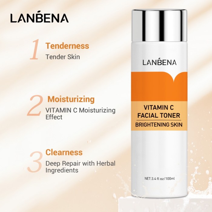 Cek Ingredients Lanbena Vit C Toner