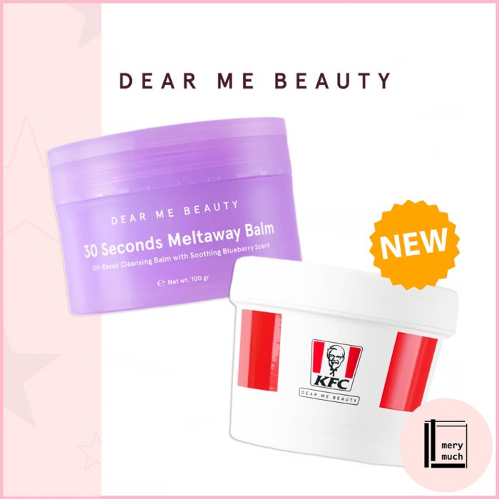 Cek Ingredients Dear Me Beauty 30 Seconds Meltaway Cleansing Balm