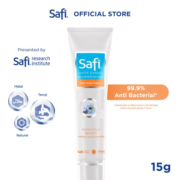 safi cleanser toner wajah perawatan pembersih