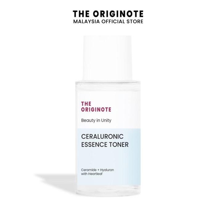 Cek Ingredients The Originote Ceraluronic Essence Toner