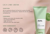 Cek Ingredients Jarte Cica Care Cream