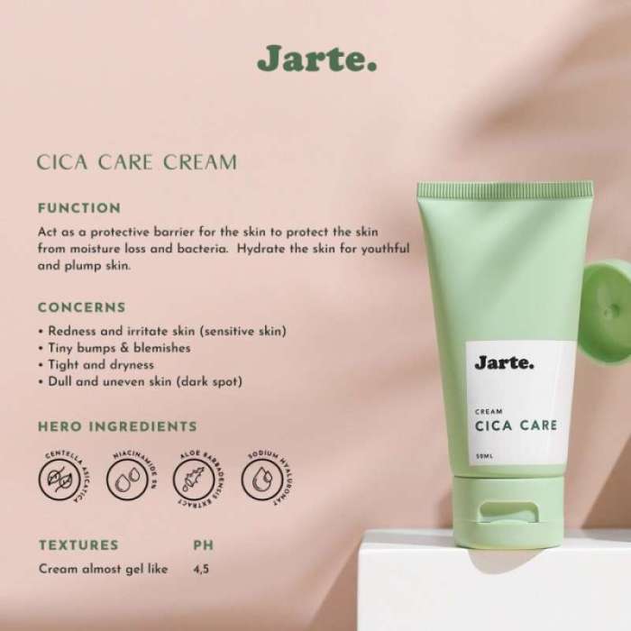 Cek Ingredients Jarte Cica Care Cream