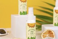 Cek Ingredients Minty Sunscreen Spray 2-in-1 by Lea Gloria