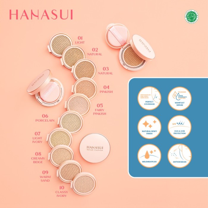 Cek Ingredients Hanasui Serum Cushion