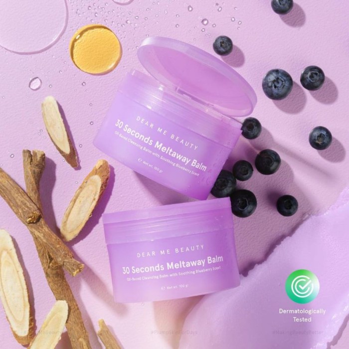 Cek Ingredients Dear Me Beauty 30 Seconds Meltaway Cleansing Balm