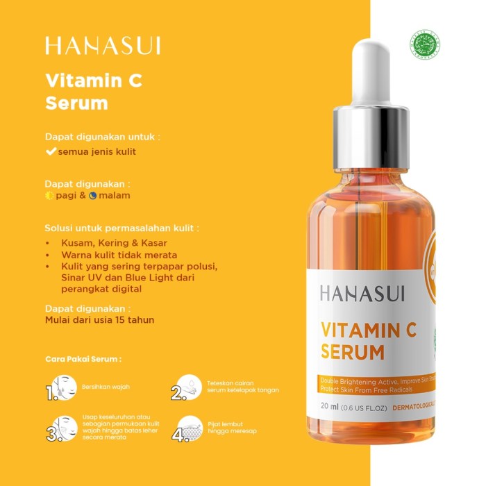 Mengintip Ingredients Hanasui Serim Vit C+ Collagen