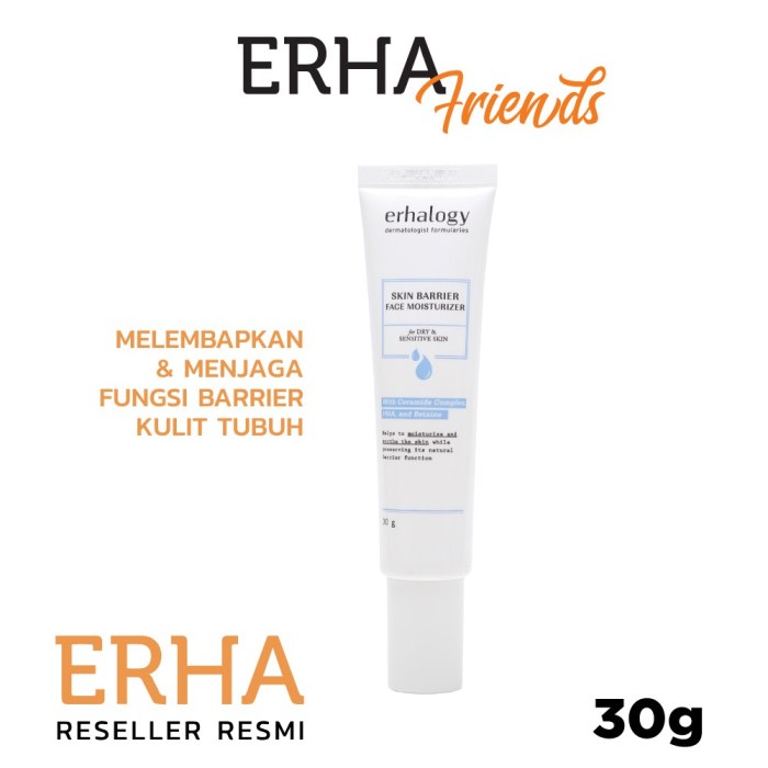 Cek Ingredients Erhalogy Gentle Skin Barrier Face Moisturizer