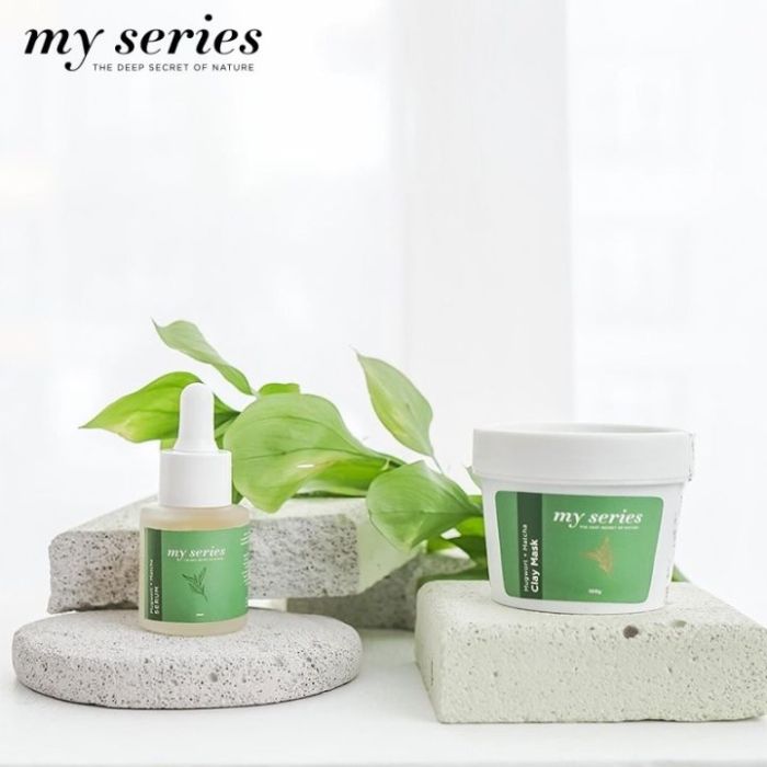 Cek Ingredients My Series Mugwort + matcha Serum