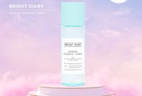 Cek Ingredients Bright Diary Essence Toner Ceramide + Multibiome Complex With Marine Algae