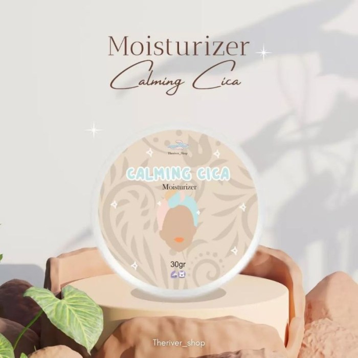 Cek Ingredients Theriver Shop Cica Calming Moisturizer terbaru