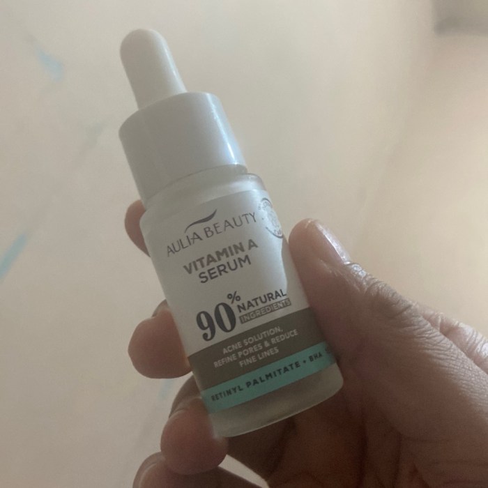 Cek Ingredients Aulia Serum Vitamin A