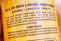 Cek Ingredients Azarine Multi Acid Glowing Toner