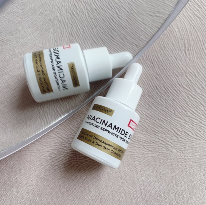 Cek Ingredients Azarine Marvel Niacinamide 5% + Sepiwhite Serum