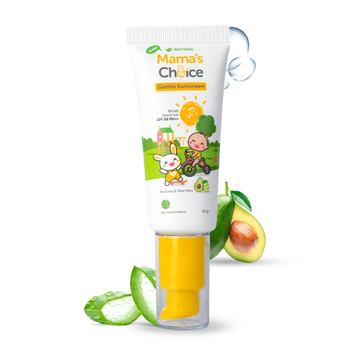 Cek Ingredients Mama's Choice Baby Gentle Sunscreen SPF30 PA++