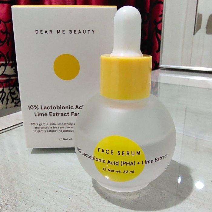 Cek Ingredients Dear Me Beauty Lactobionic Acid 10% + Lime Extracts terbaru