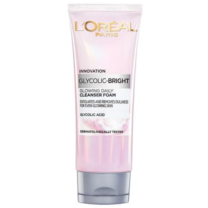 Cek Ingredients L'oreal Glycolic Bright Daily Cleanser Foam