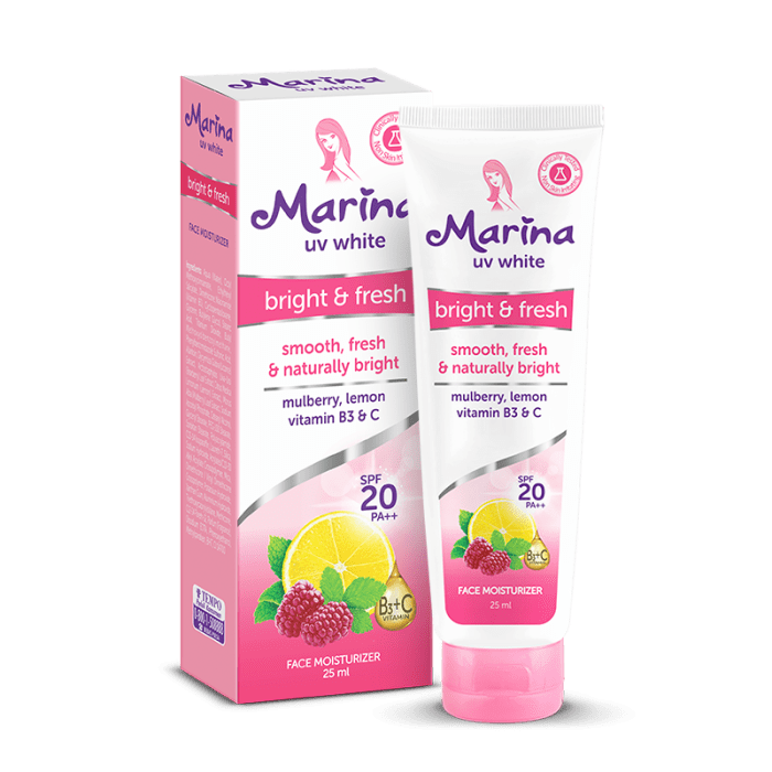 Cek Ingredients Marina Bright & Fresh Moisturizer SPF 20 PA++ terbaru