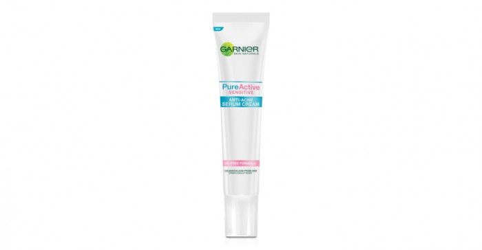 Ingredients Garnier Pure Active Sensitive Anti Acne Serum Cream