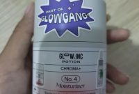 Cek Ingredients Glowinc Potion Chroma Bright Everyday Moisturizer