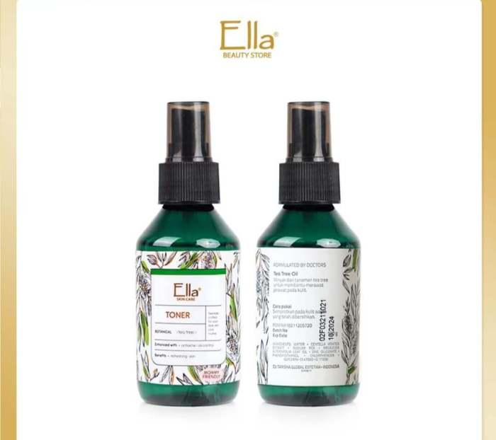 Cek Ingredients Ella Skincare Bye Acne Facial Toner