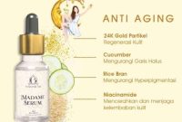 Cek Ingredients Madam Gie Skin Radiance Serum terbaru