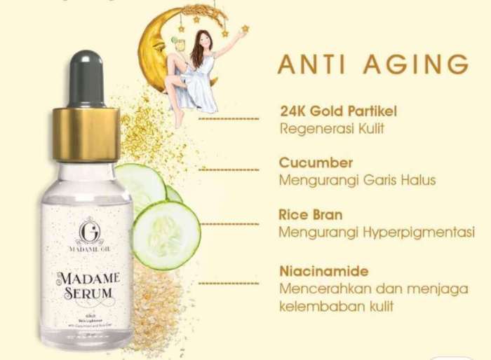 Cek Ingredients Madam Gie Revilalizing Toner (Forever Youth Collagen) terbaru