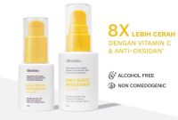 elsheskin serum smoothing dengan berwarna acne dilengkapi pipet berlapis tetes pengaplikasian serta tutup memudahkan