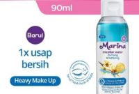 Cek Ingredients Marina Micellar Water Purifying and Softening