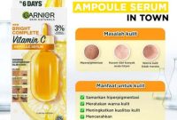 Cek Ingredients Garnier Bright Complete Vit C Ampoule Serum terbaru