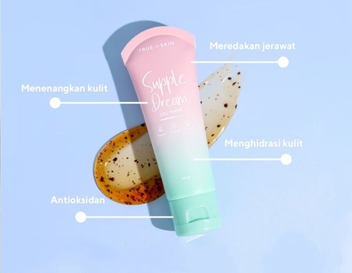 Cek Ingredients True to Skin Supple Dream Gel Mask