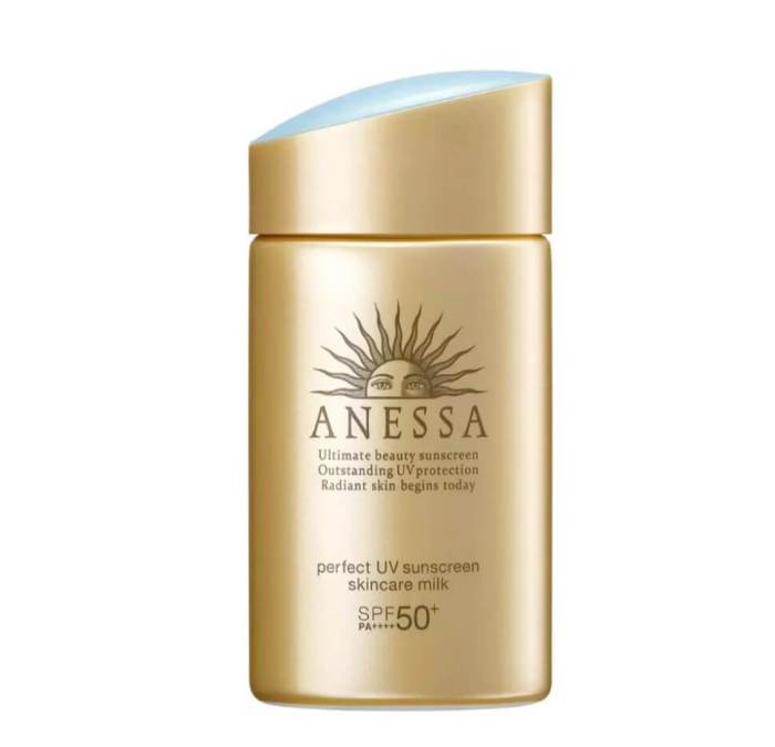 Cek Ingredients Anessa Perfect UV Sunscreen Milk SPF 50+ PA++++