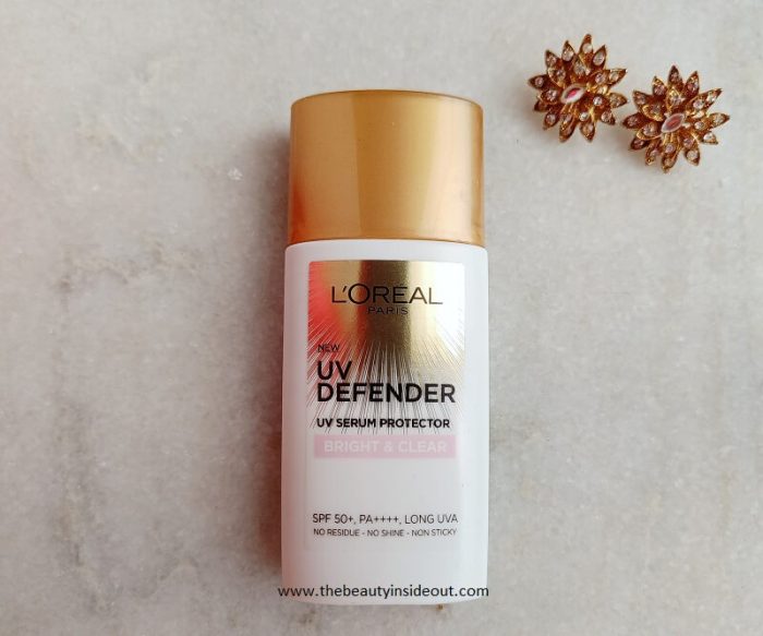 uv defender sunscreen loreal klaim fave protector oreal