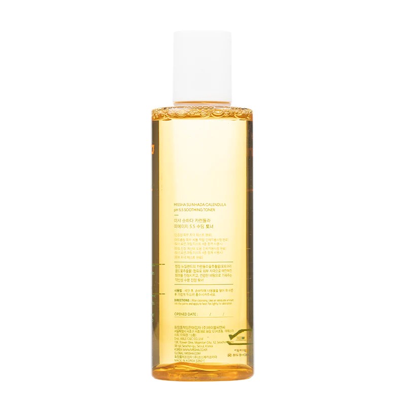 Cek Ingredients Missha Calendula Soothing Toner