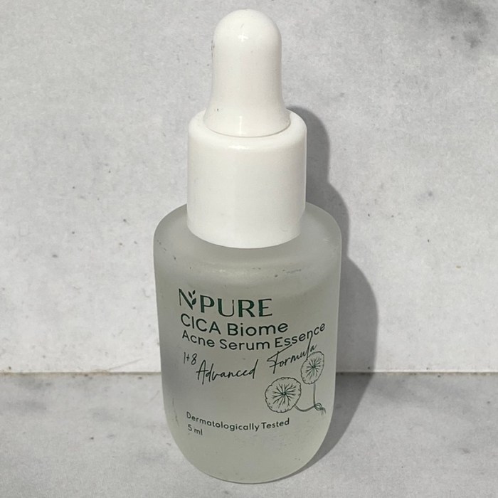 Cek Ingredients N'Pure Cica Biome Serum essence