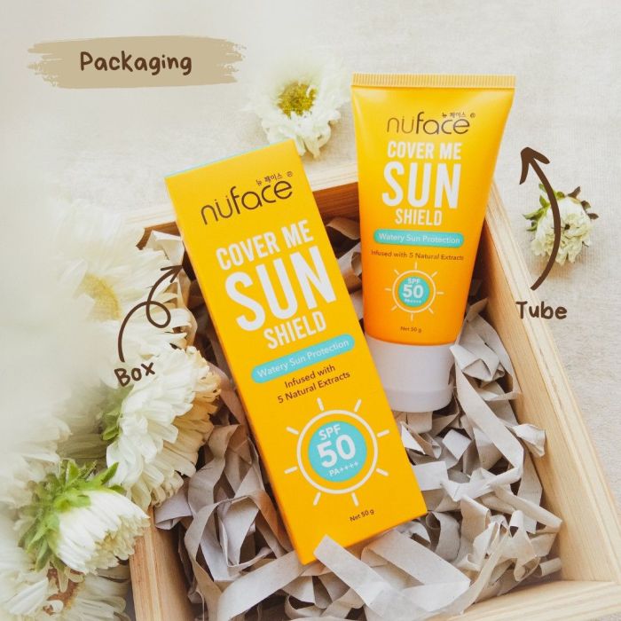 Cek Ingredients Nuface Cover Me Sun Shield SPF 50 PA++++