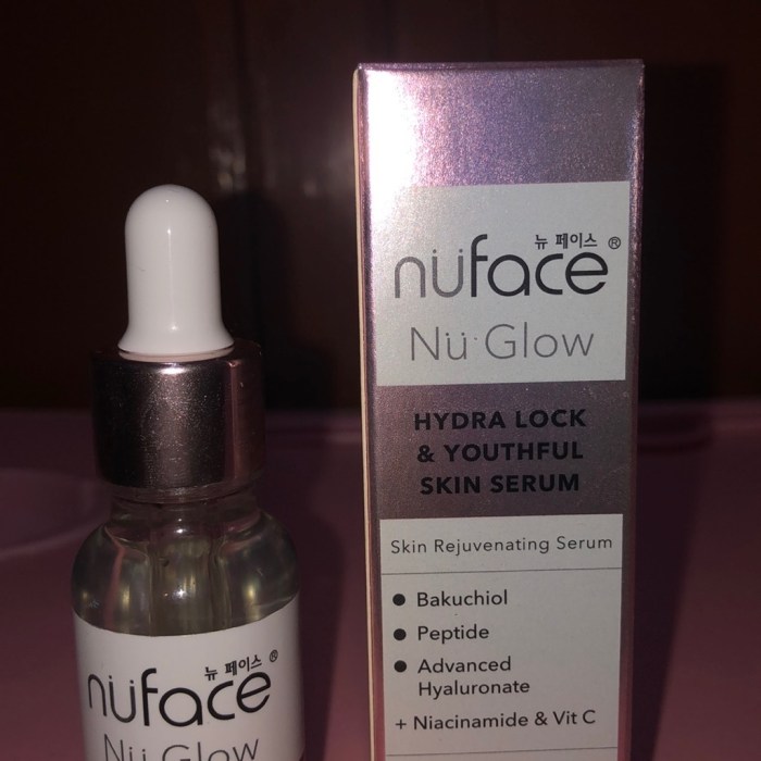 nuface hydrating glowing