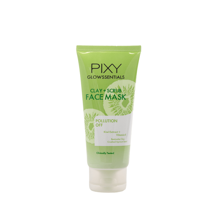 Cek Ingredients Pixy Glowssential Clay + Scrub Face Mask