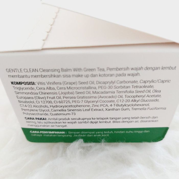 Cek Ingredients Peterson's Lab - Cleansing Balm