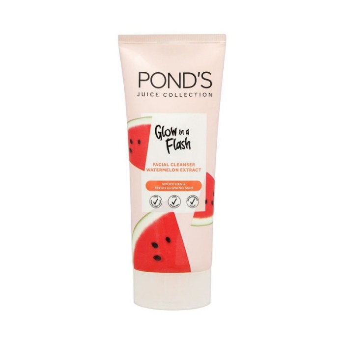 Cek Ingredients Pond's Juice Collection Watermelon Cleanser