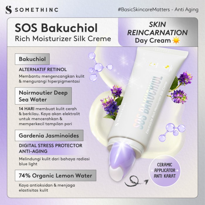 Cek Ingredients Somethinc SOS Bakuchiol Electrolyte Rich Moisturizer Silk Creme