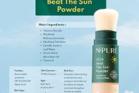 Cek Ingredients N'Pure Cica Beat the Sun Powder SPF 30 terbaru