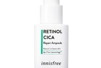 Cek Ingredients Inisfree Retinol Cica Repair Ampoule