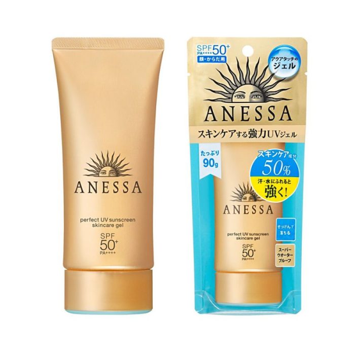 Cek Ingredients Anessa Perfect UV Sunscreen Gel SPF 50+ PA++++