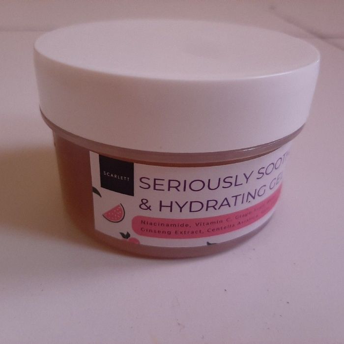 Cek Ingredients Scarlett Seriously Soothing & Hydrating Gel Mask