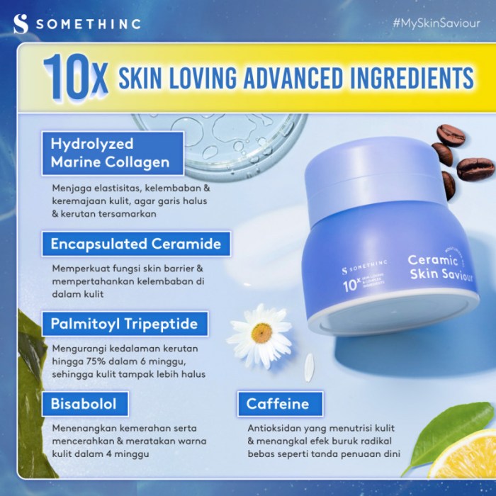 [Update] Cek Ingredients Something Ceramic Skin Saviour Moisturizer Gel