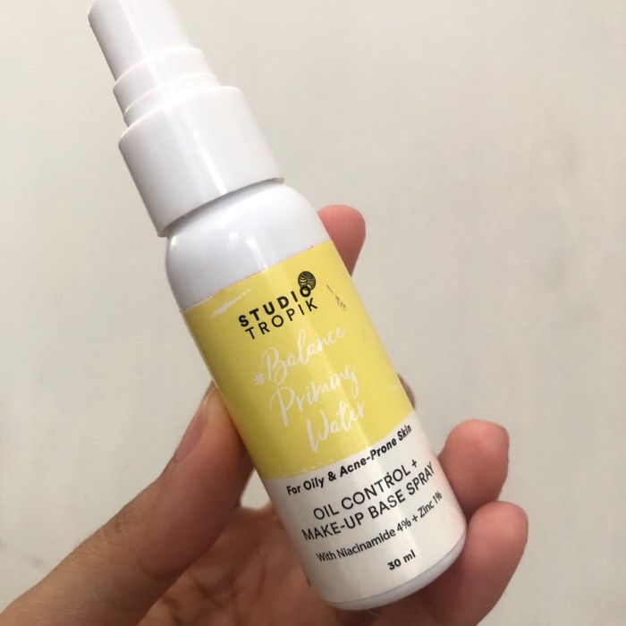 Cek Ingredients Studio Tropik Balance Priming Water