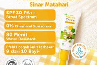 Cek Ingredients Mama's Choice Baby Gentle Sunscreen SPF30 PA++