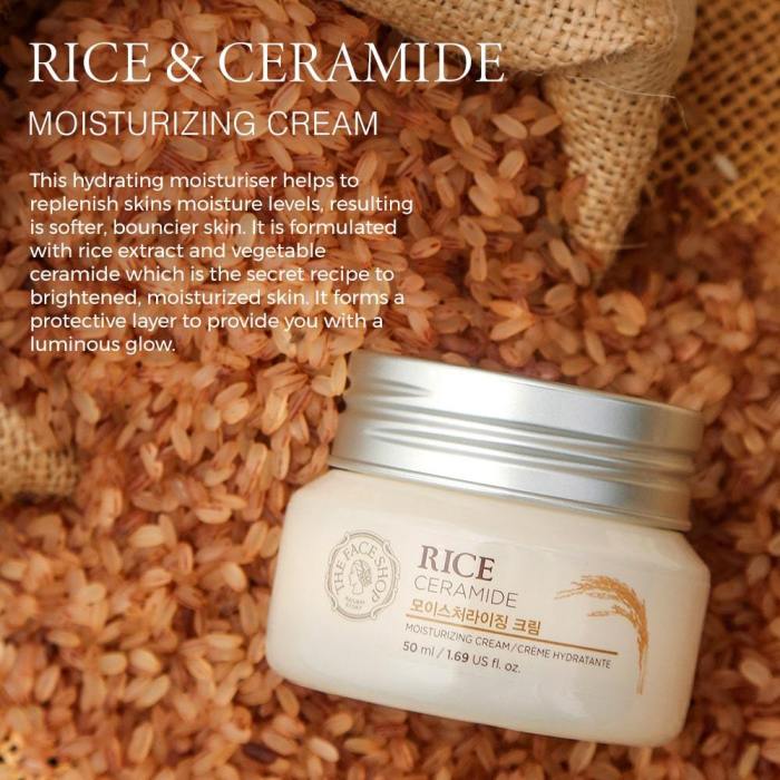 Cek Ingredients The Face Shop Rice & Ceramide Moisturizing Lotion